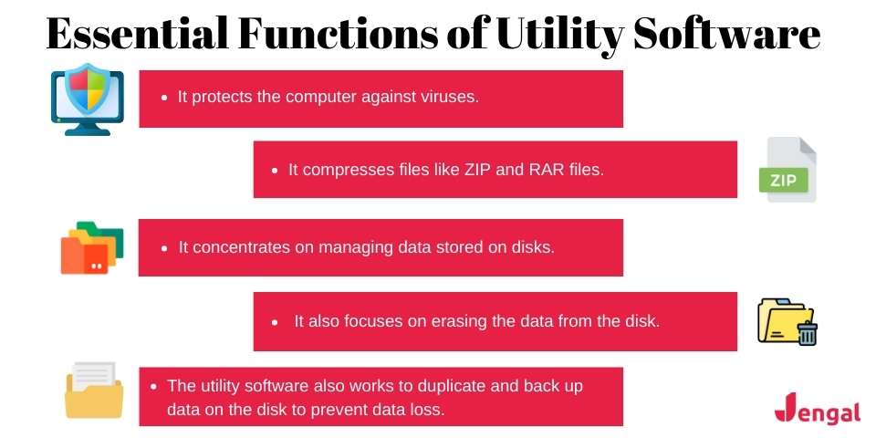 functions of utility software